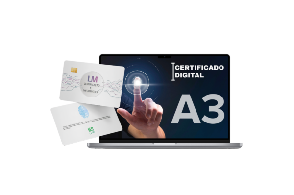 Certificado Digital e-CNPJ A3 1 Ano - Com Mídia